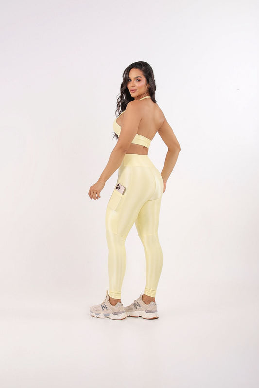 Conjunto  Halter Neck