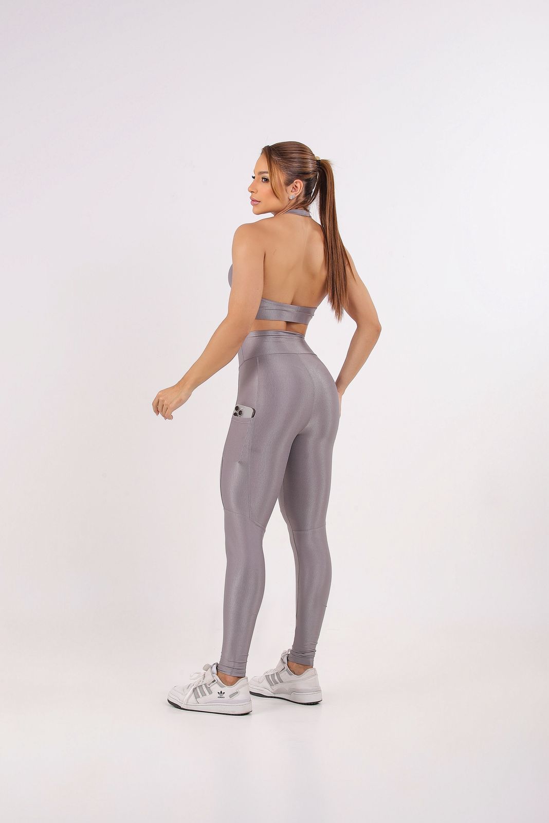 Conjunto  Halter Neck