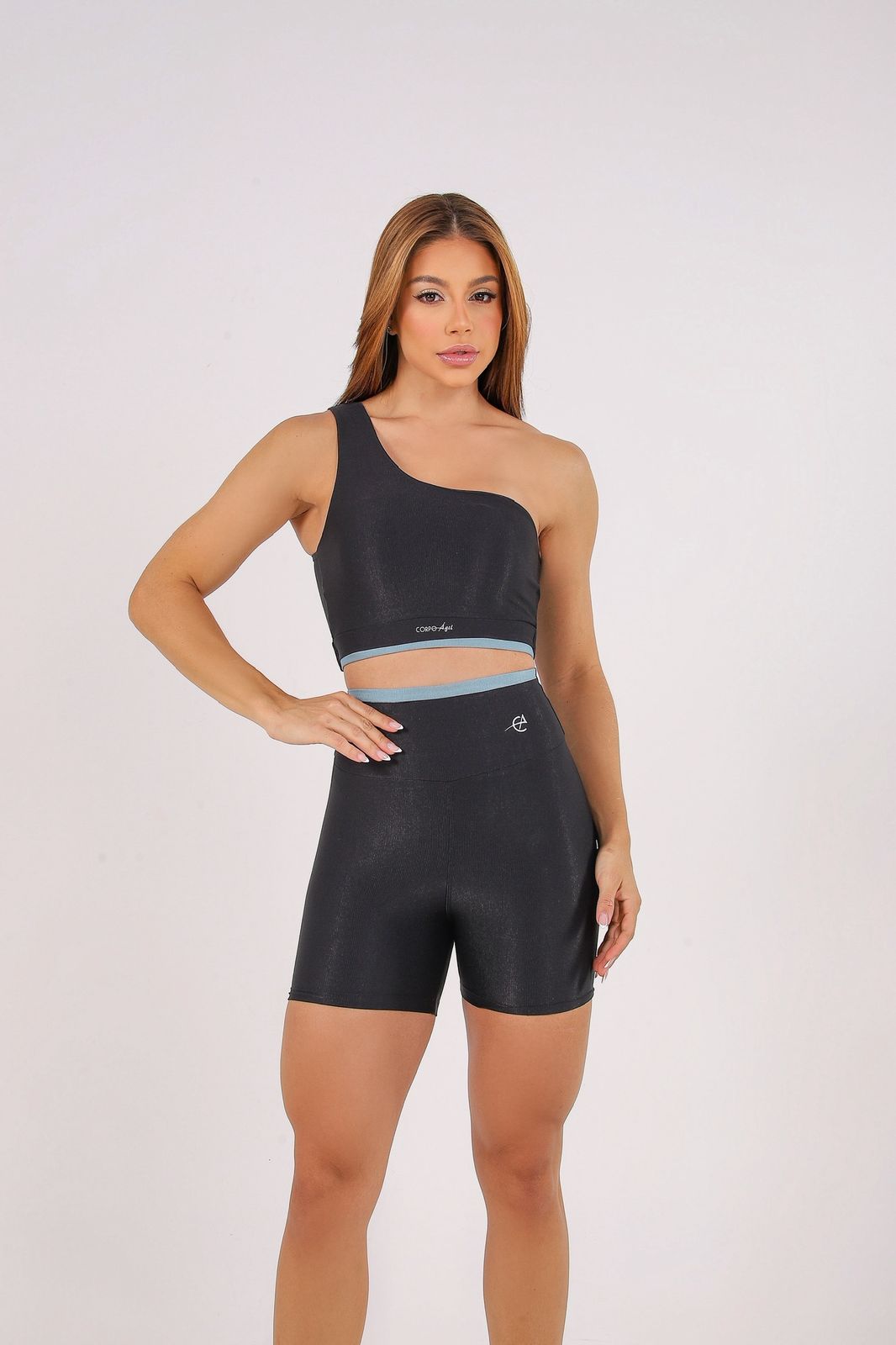 Conjunto One-Shoulder