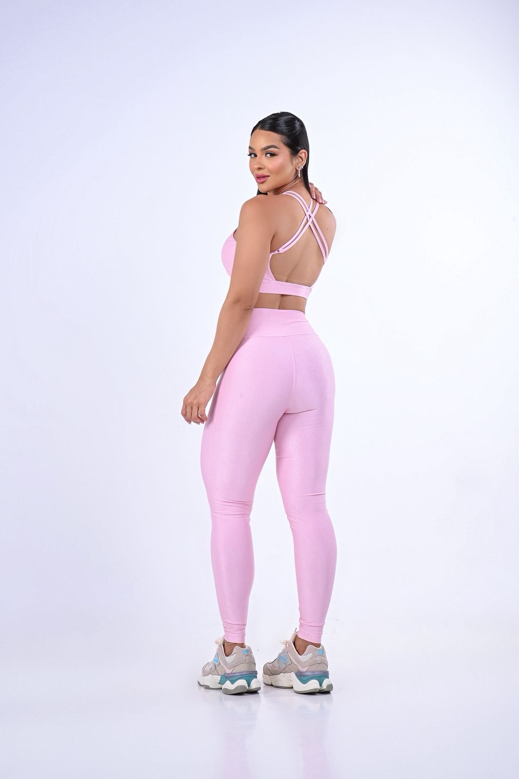 Conjunto Fitness Neon Glam