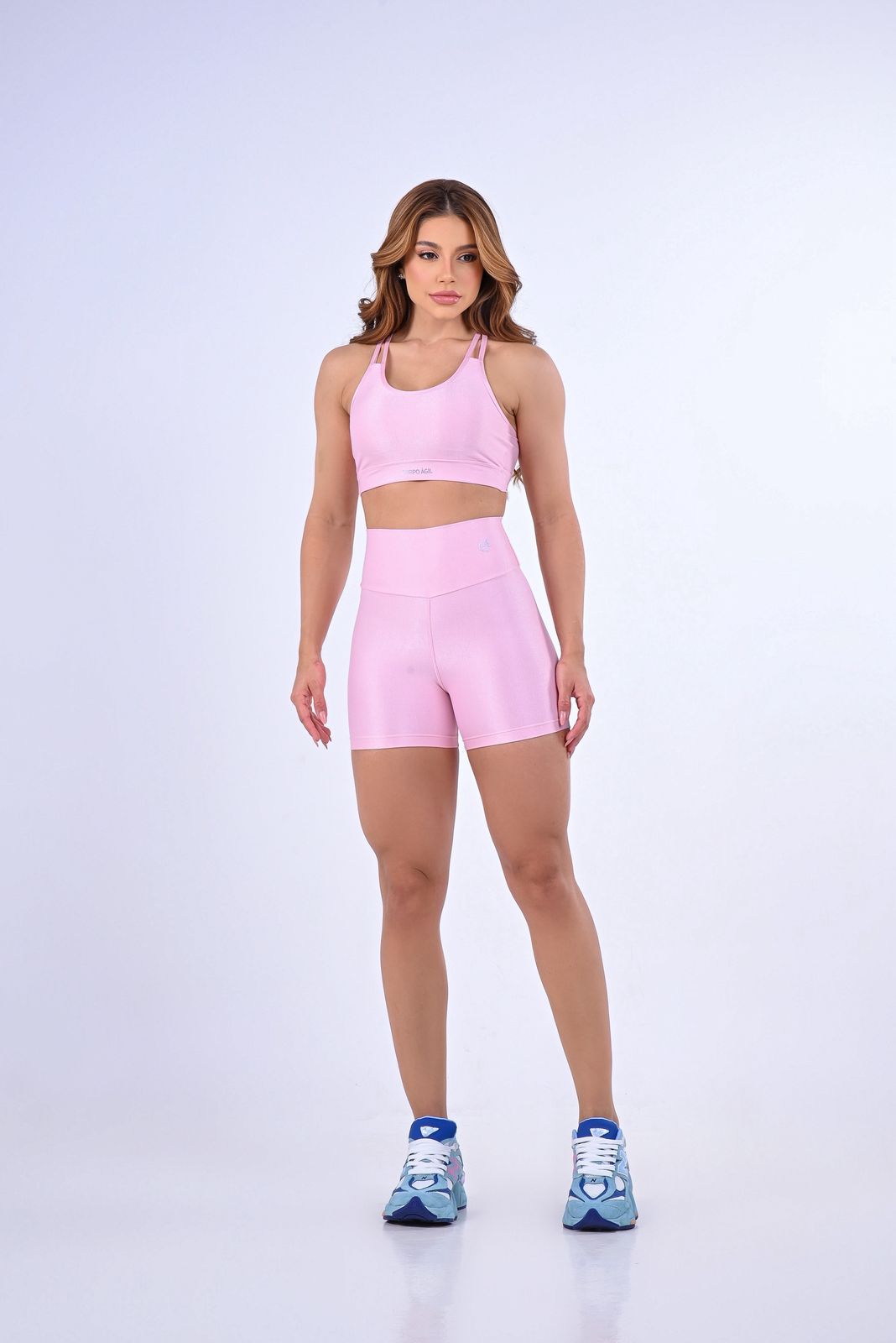 Conjunto Fitness Neon Glam