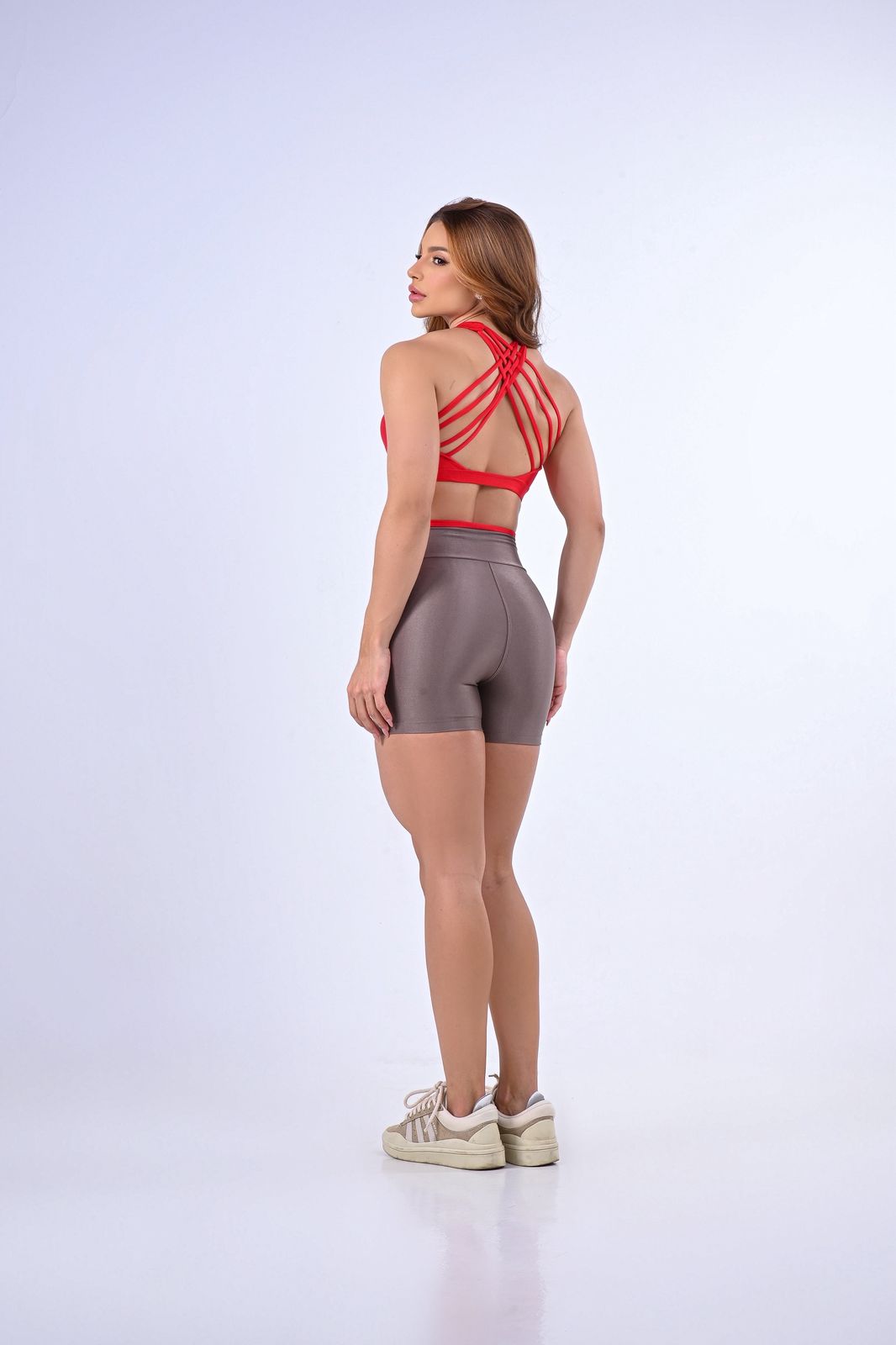 Conjunto Fitness Strappy Short