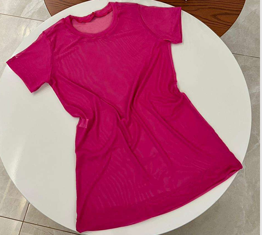 Camisão Tule Fitness